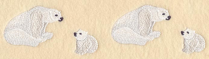 Polar Bears and Cubs