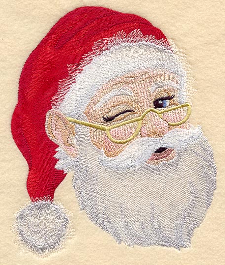 Winking Santa
