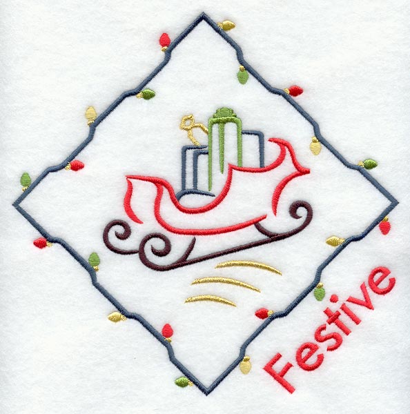 Festive Sleigh Diamond