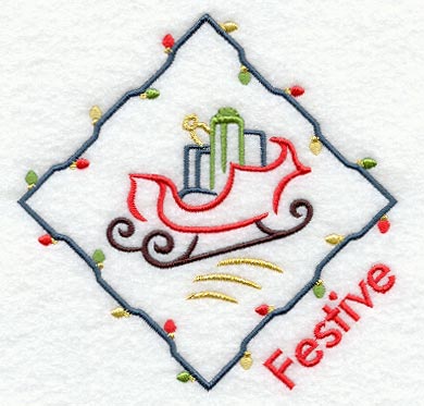 Festive Sleigh Diamond