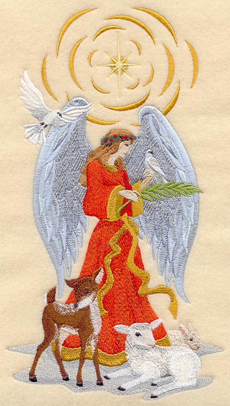 Christmas Angel and Animals