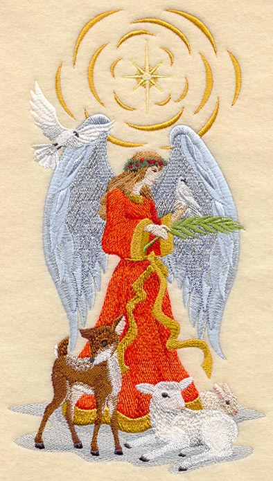 Christmas Angel and Animals