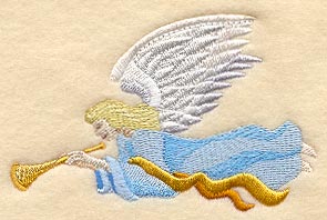 Victorian Trumpeting Angel