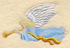 Victorian Trumpeting Angel