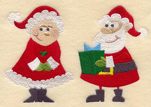 Santa and Mrs. Claus