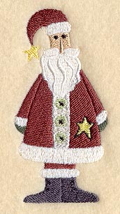 Country Santa with Star
