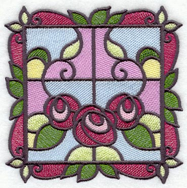 Arts and Crafts Roses Square