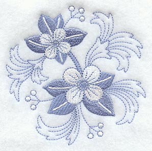 Out-of-the-Blue Flower Circle