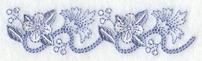 Out-of-the-Blue Flower Border