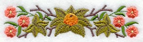 Flowing Floral Border