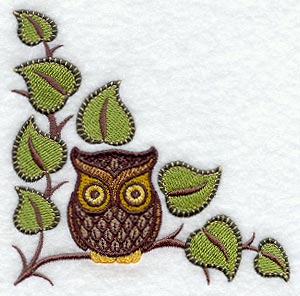 Retro Owl Corner