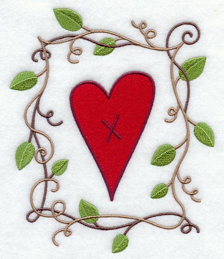 Country Heart and Frame