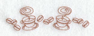 Cups and Beans Border