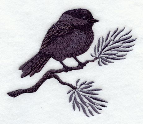 Chickadee Silhouette