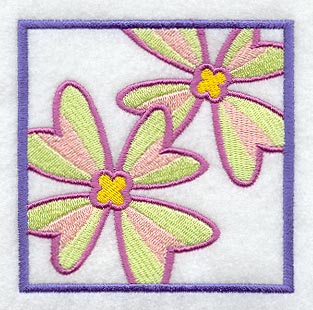 Wondrous Wild Flower Square