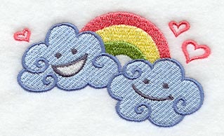 Smiles and Hearts Rainbow