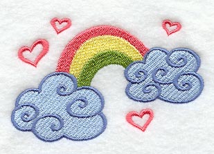 Rainbow and Hearts