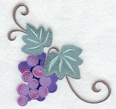 Sweet Grapes and Vines Corner