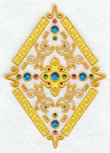 Aztec Monkey Diamond