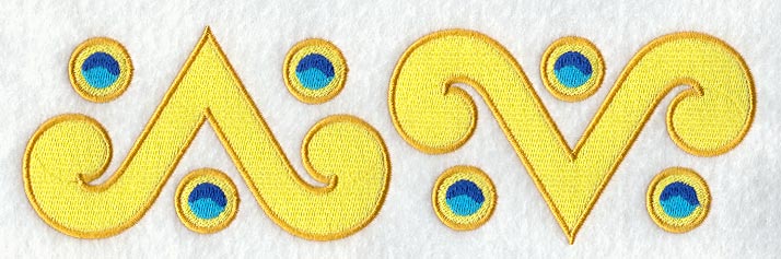 Aztec Monkey Border