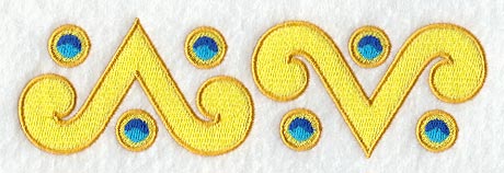 Aztec Monkey Border