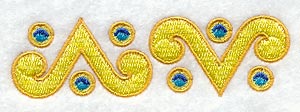 Aztec Monkey Border