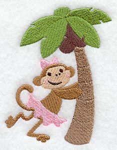 Little Miss Monkey Wants a Coconut