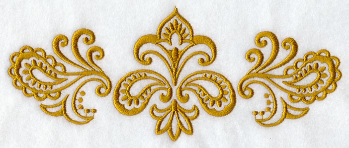 Golden Flower and Paisley Trio