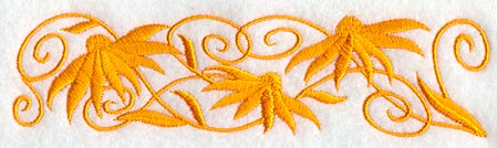 Blooming Black-eyed Susan Border