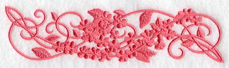 Blooming Blossoms Border