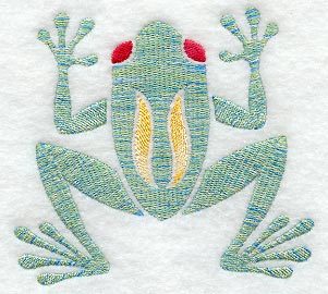 Frog (Variegated Thread)
