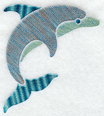 Dolphin (Variegated Thread)