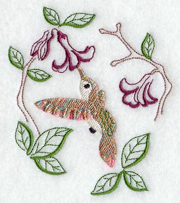 Hummingbird 2 (Variegated Thread)
