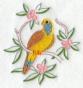 Parrot 1 (Variegated Thread)