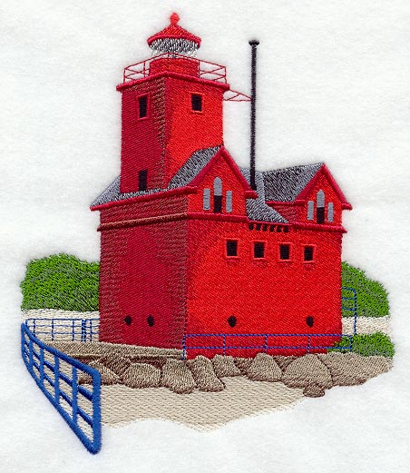 Holland Harbor Lighthouse (Big Red) (Michigan)