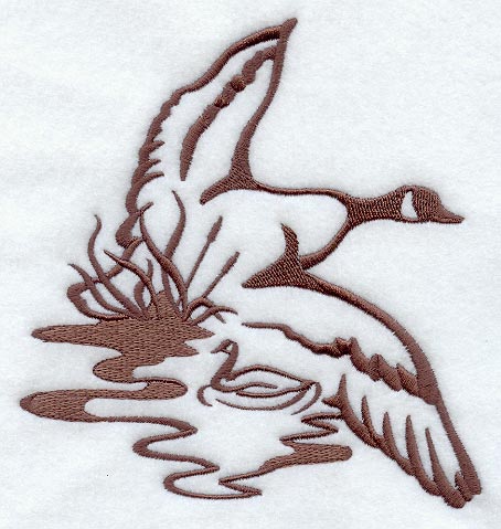 Canada Goose Silhouette Scene