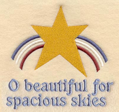 O Beautiful For Spacious Skies