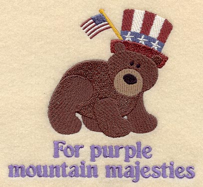 For Purple Mountain Majesties