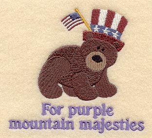 For Purple Mountain Majesties