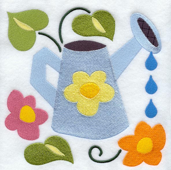 Feeding the Garden Folk Art