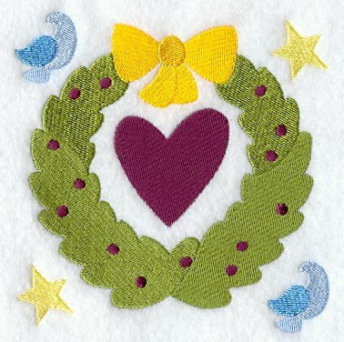 Claddagh Wreath Folk Art