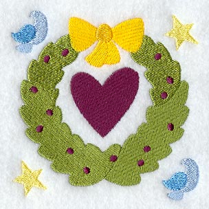 Claddagh Wreath Folk Art