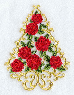 Victorian Rose Christmas Tree