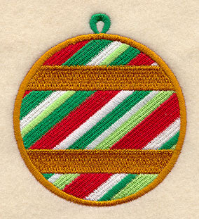 Tis the Season for Stripes Ornament