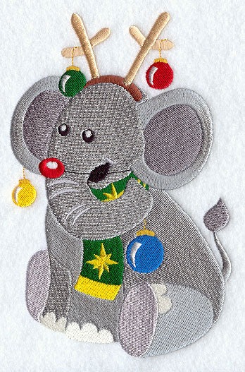 Edison Elephant Plays Reindeer