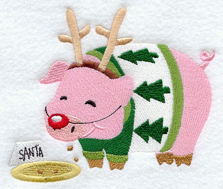 Patterson Pig Plays Reindeer