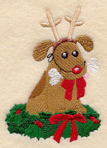 Dugan Dog Plays Reindeer