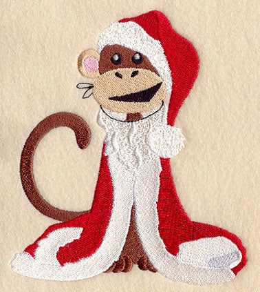 Mirabelle Monkey Plays Santa