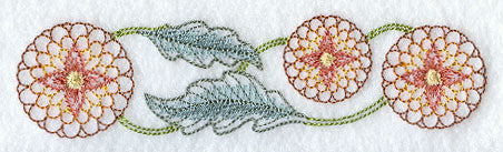 Art Nouveau Blossoms Border