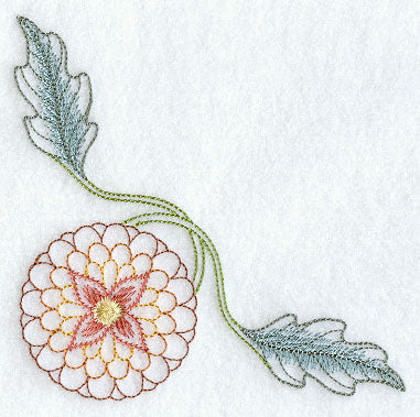 Art Nouveau Blossom Corner